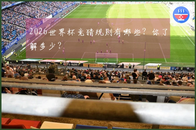 2026世界杯竞猜规则有哪些？你了解多少？